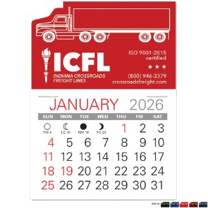 Semi Truck Value Stick™ Calendar - WA1210