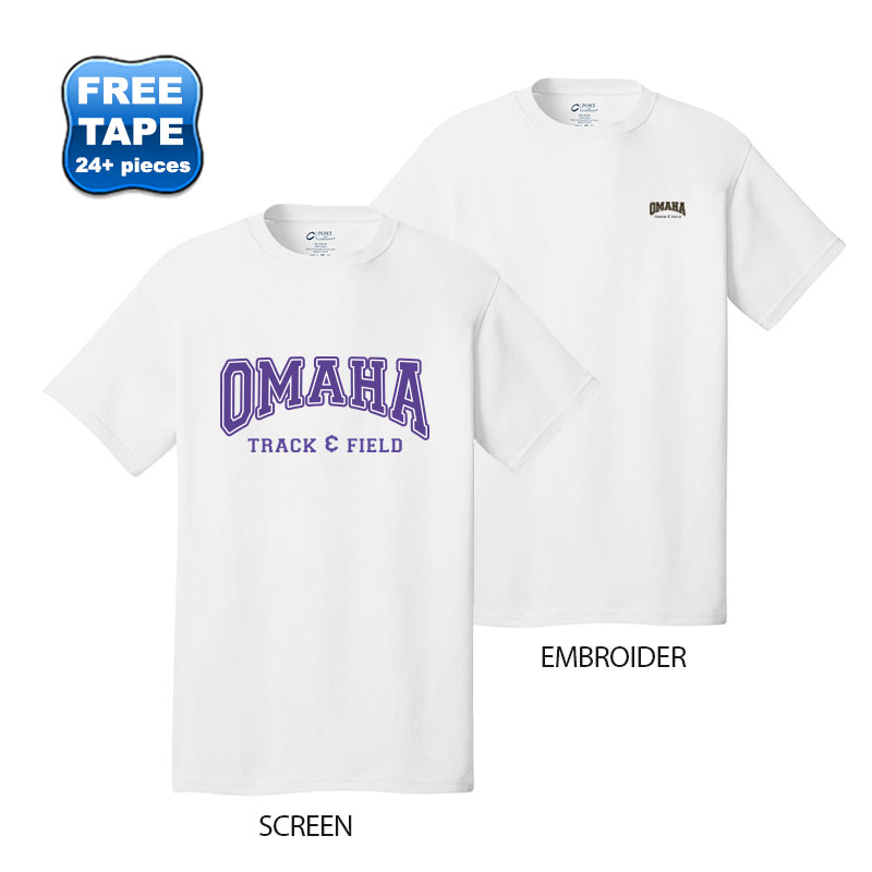 Product Photo 1 Port & Company® 100% Cotton Men's Tee, White