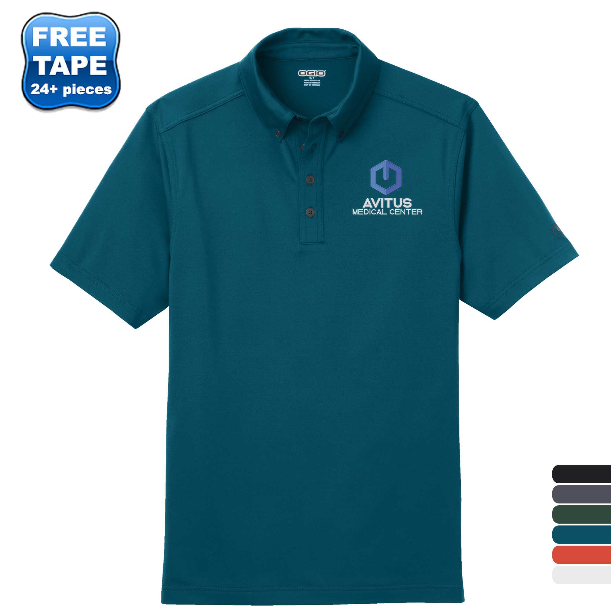 Product Photo 1 OGIO® Gauge Men's Stretch Performance Polo
