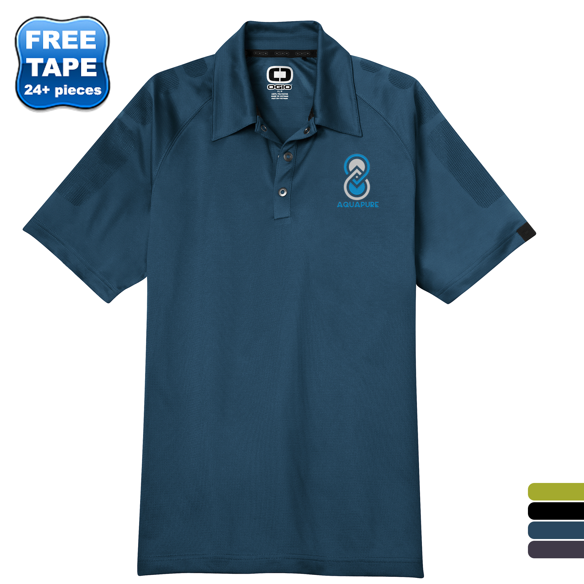 Product Photo 1 OGIO® Optic Men's Poly Mesh Performance Polo