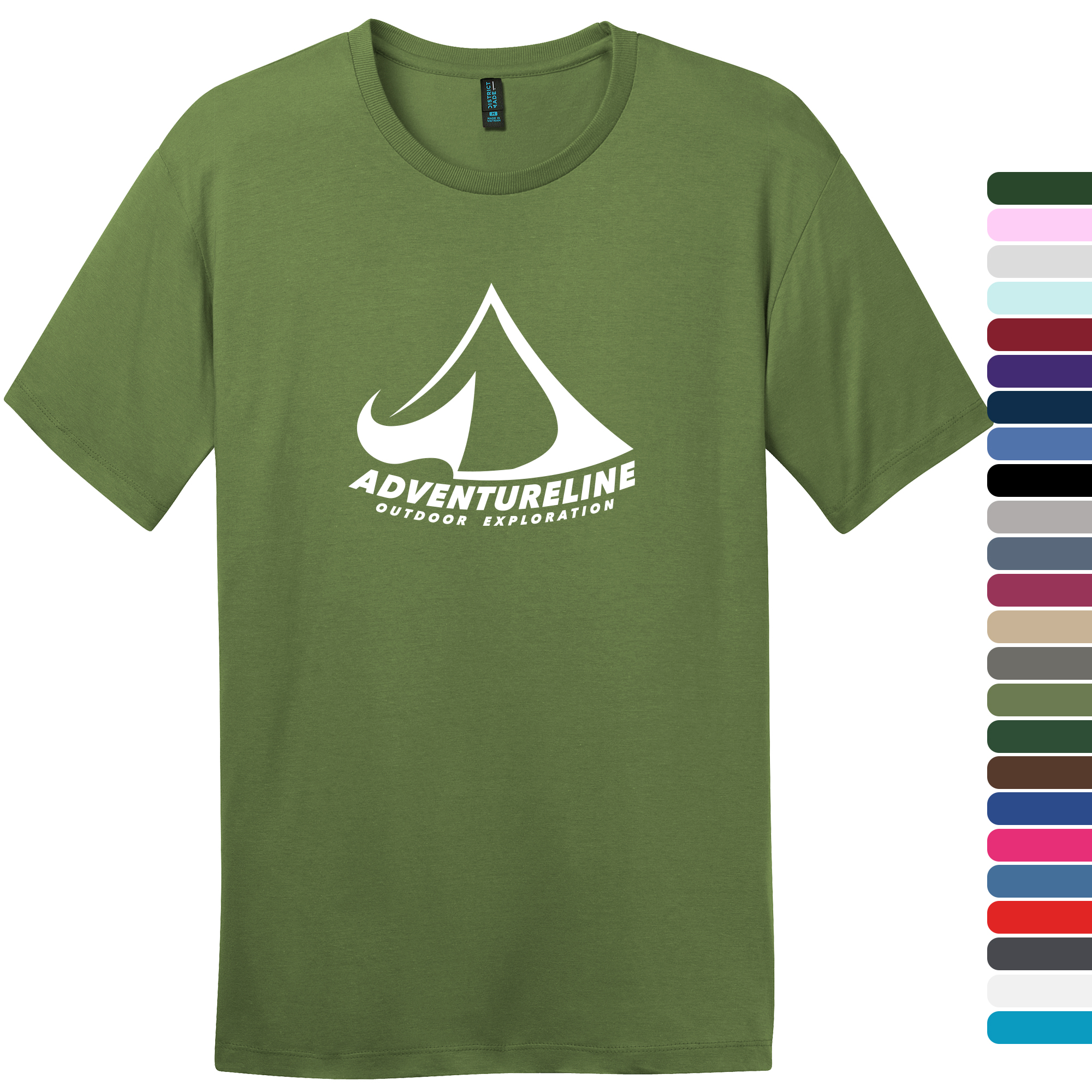 Product Photo 1 District® Perfect Weight® Men's Crew Tee