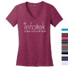 Photo 4 District Made® Perfect Weight® Ladies' V-Neck Tee