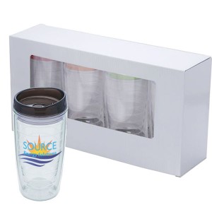 Quattro Acrylic Tumbler Gift Set - CF1835