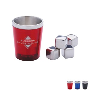 Whiskey Stones & Tumbler Gift Set - CF1830