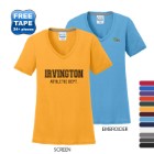 Photo 1 Port & Company® Essential Blended Ladies' Performance V-Neck Tee