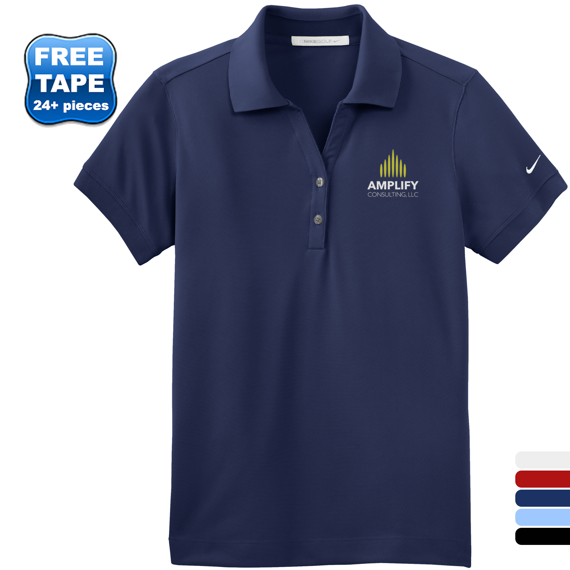 Product Photo 1 NIKE® Golf Ladies Dri-FIT Classic Ladies' Sport Shirt