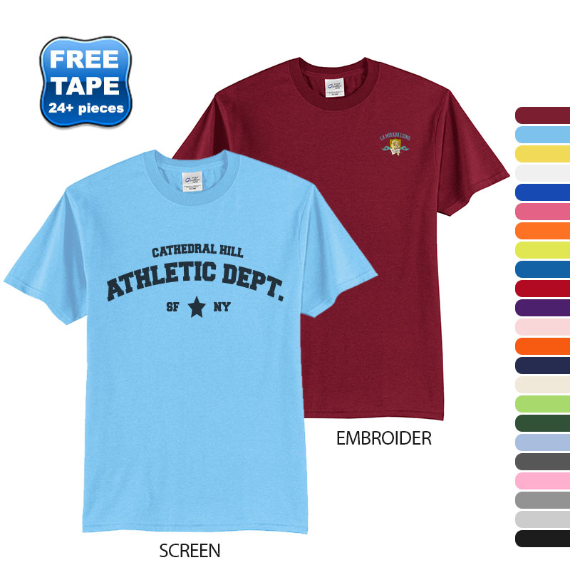 Product Photo 1 Port & Company® 50/50 Cotton/Poly Tee