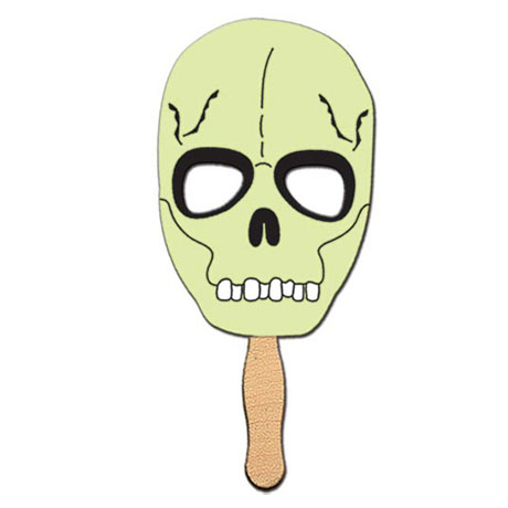 Product Photo 1 Skull Mask Hand Fan
