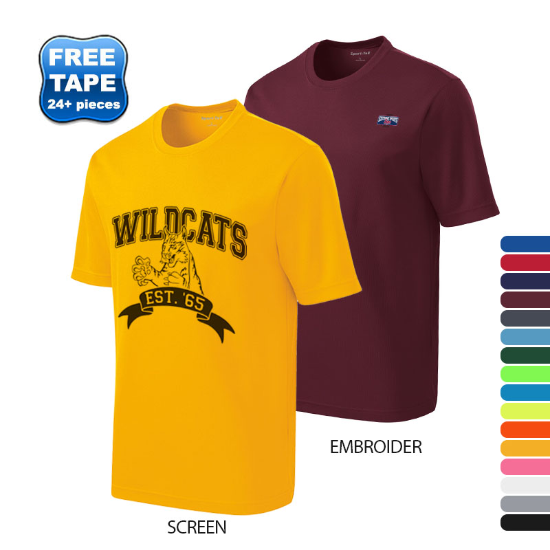 Product Photo 1 Sport-Tek® PosiCharge™ RacerMesh™ Men's Tee