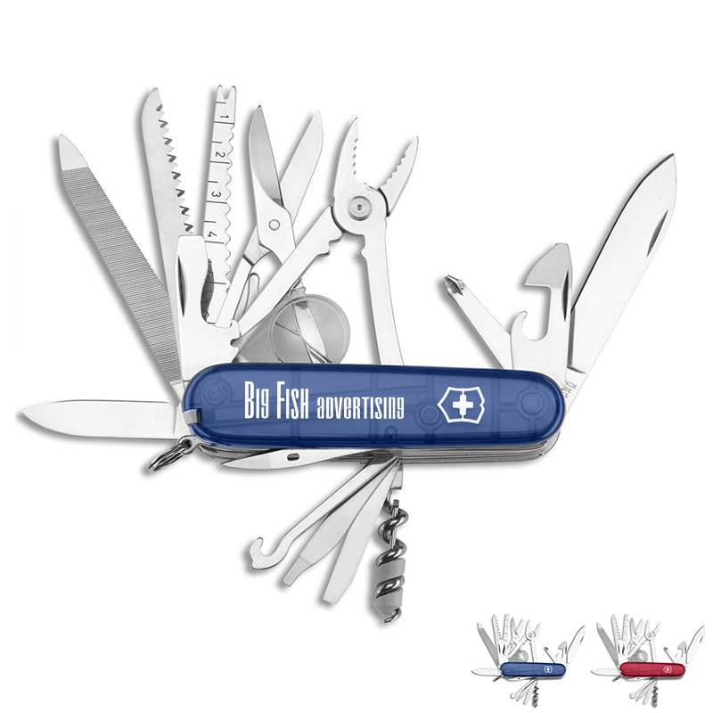 Product Photo 1 Swisschamp® Swiss Army® Knife - Translucent Colors