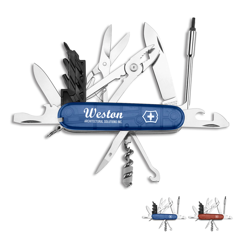 Product Photo 1 Cybertool 34 Swiss Army® Knife - Translucent Colors