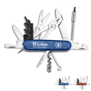 Cybertool 34 Swiss Army® Knife - Translucent Colors - SW3048