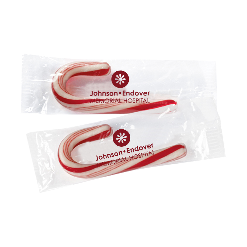 Product Photo 1 Mini Candy Canes, Individually Wrapped