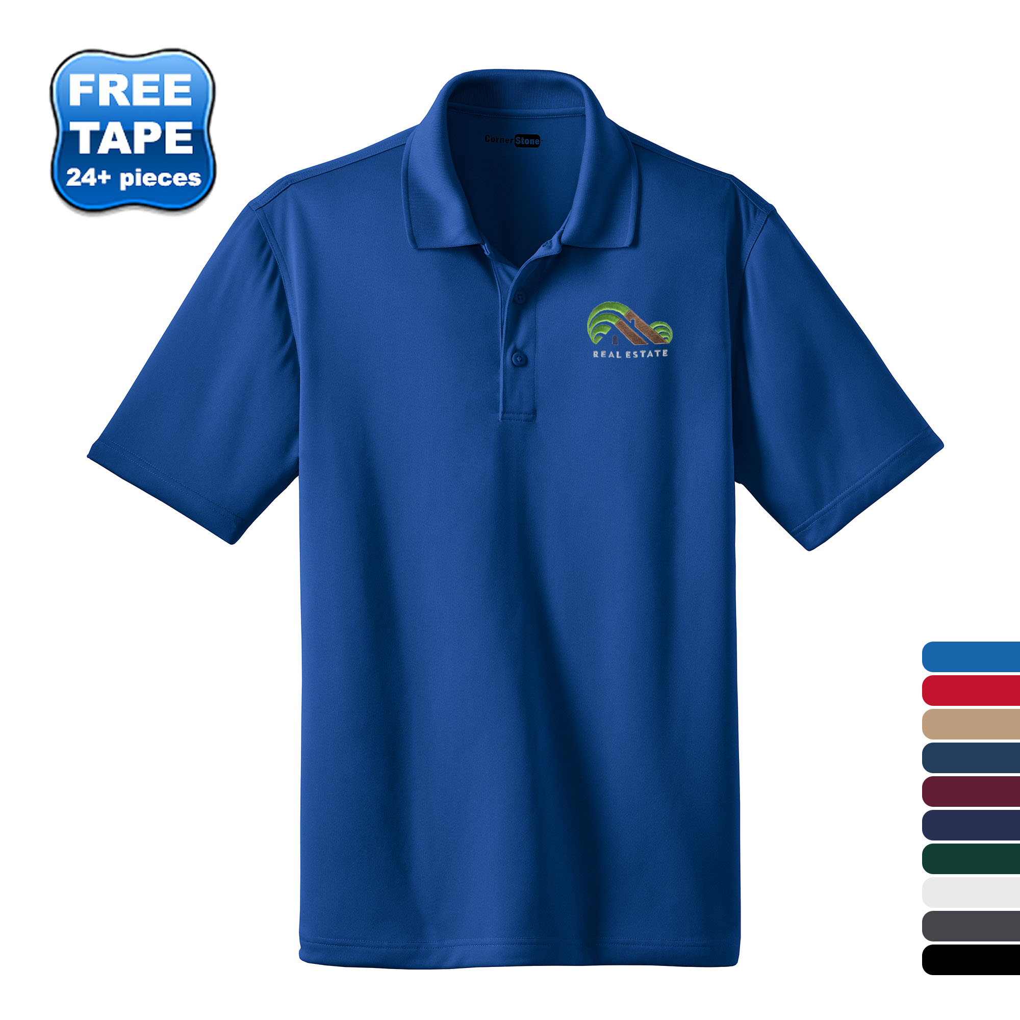 Product Photo 1 CornerStone® Select Snag-Proof Men's Performance Polo