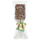 Photo 3 Chocolate Covered Crispy Pop with Holiday Nonpareil Sprinkles