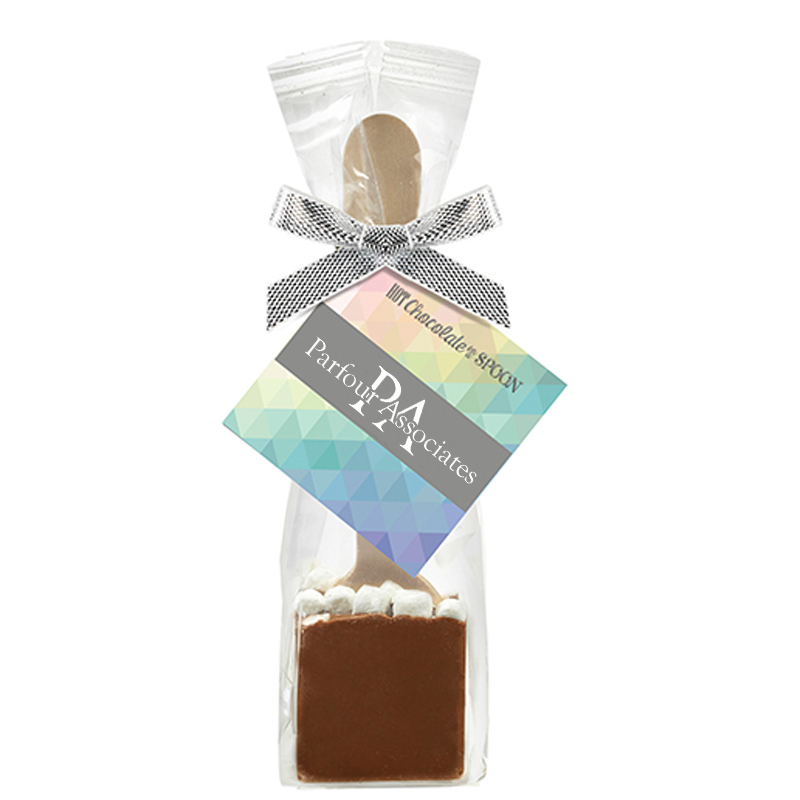 Product Photo 1 Hot Chocolate on a Spoon, Belgian Milk Chocolate w/ Marshmallows