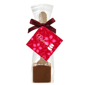 Hot Chocolate on a Spoon, Belgian Milk Chocolate with Peppermint - MD8007