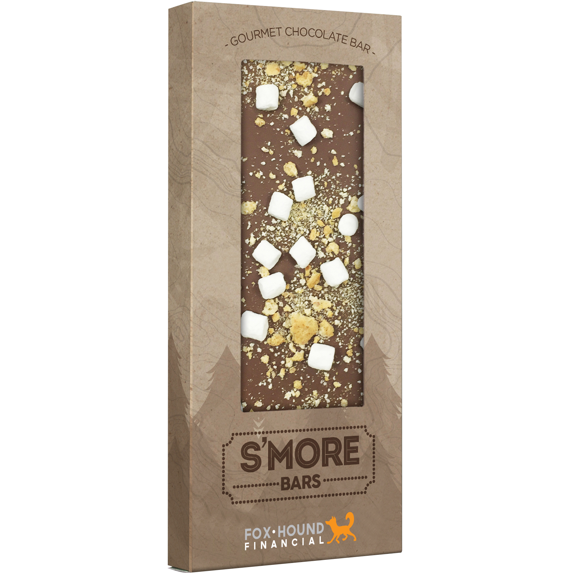 Product Photo 1 Gourmet Belgian Chocolate Bar with S'mores