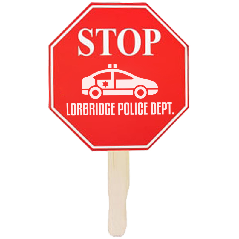 Product Photo 1 Stop Sign Hand Fan