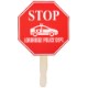 Stop Sign Hand Fan