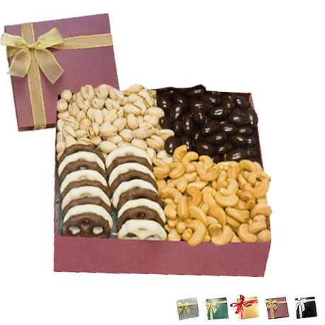 Product Photo 1 Chairman Gift Box w/ Nuts & Chocolate Covered Treats