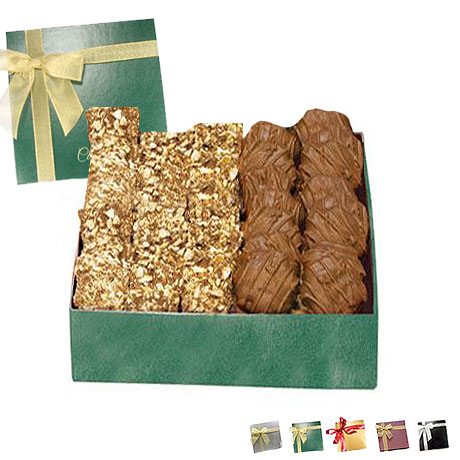Product Photo 1 Chairman Gift Box w/ Almond Butter Crunch & Cashew Caramel Turtles