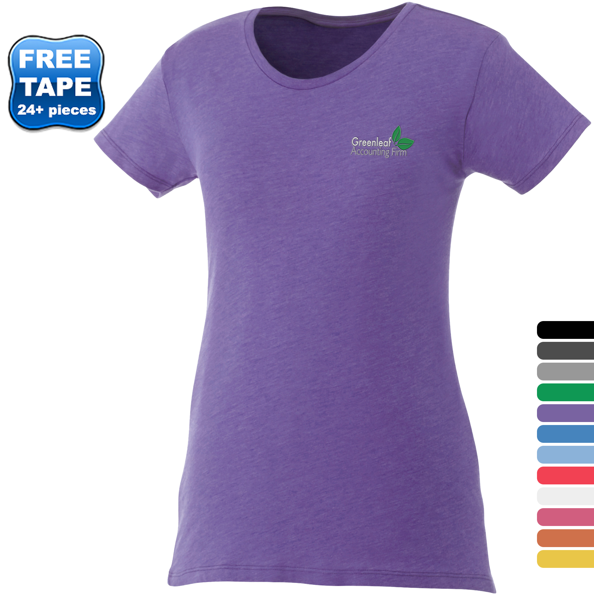 Product Photo 1 Bodie Ladies' Heather Jersey Knit Tee
