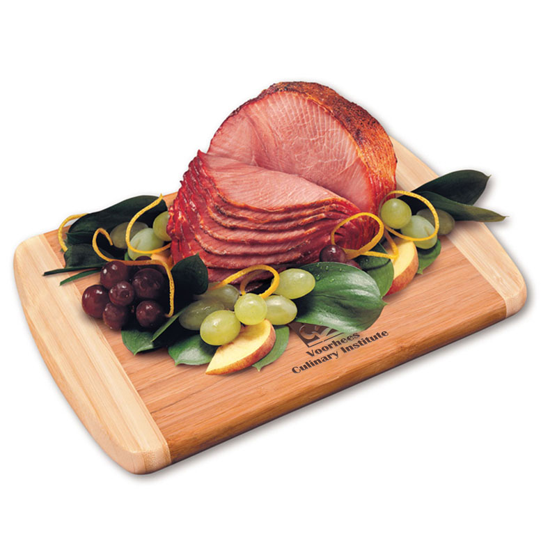 Product Photo 1 Honey Cured Spiral-Sliced Boneless Ham with Bamboo Cutting Board