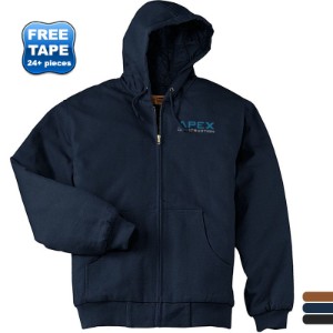 CornerStone® Duck Cloth Hooded Men's Work Jacket - WG9420