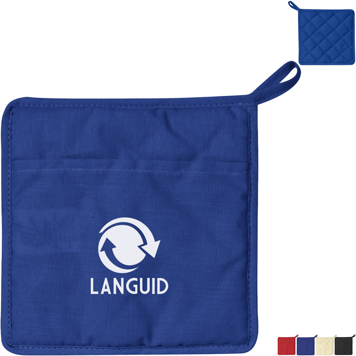 Product Photo 1 Quilted Cotton Canvas Pot Holder