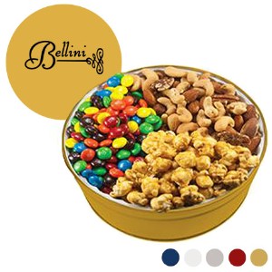 Royal Tin w/ Chocolate, Nuts & Popcorn - ZA3042