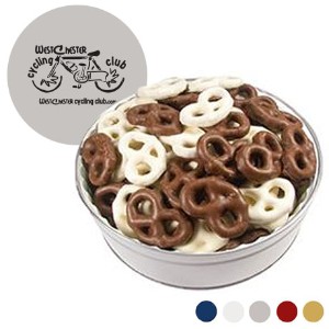 Royal Tin w/ Mini Chocolate Pretzels - ZA3045