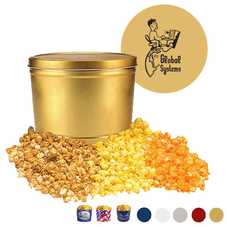 Product Photo 1 Two Gallon Three-Way Popcorn Tin