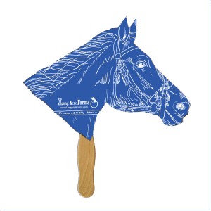 Horse Hand Fan - LC2320