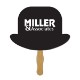 Derby Hat Hand Fan