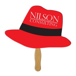Fedora Hat Hand Fan - LC2335