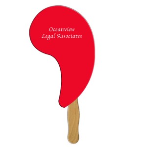 Comma Shape Hand Fan - LC2340