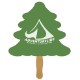 Evergreen Hand Fan