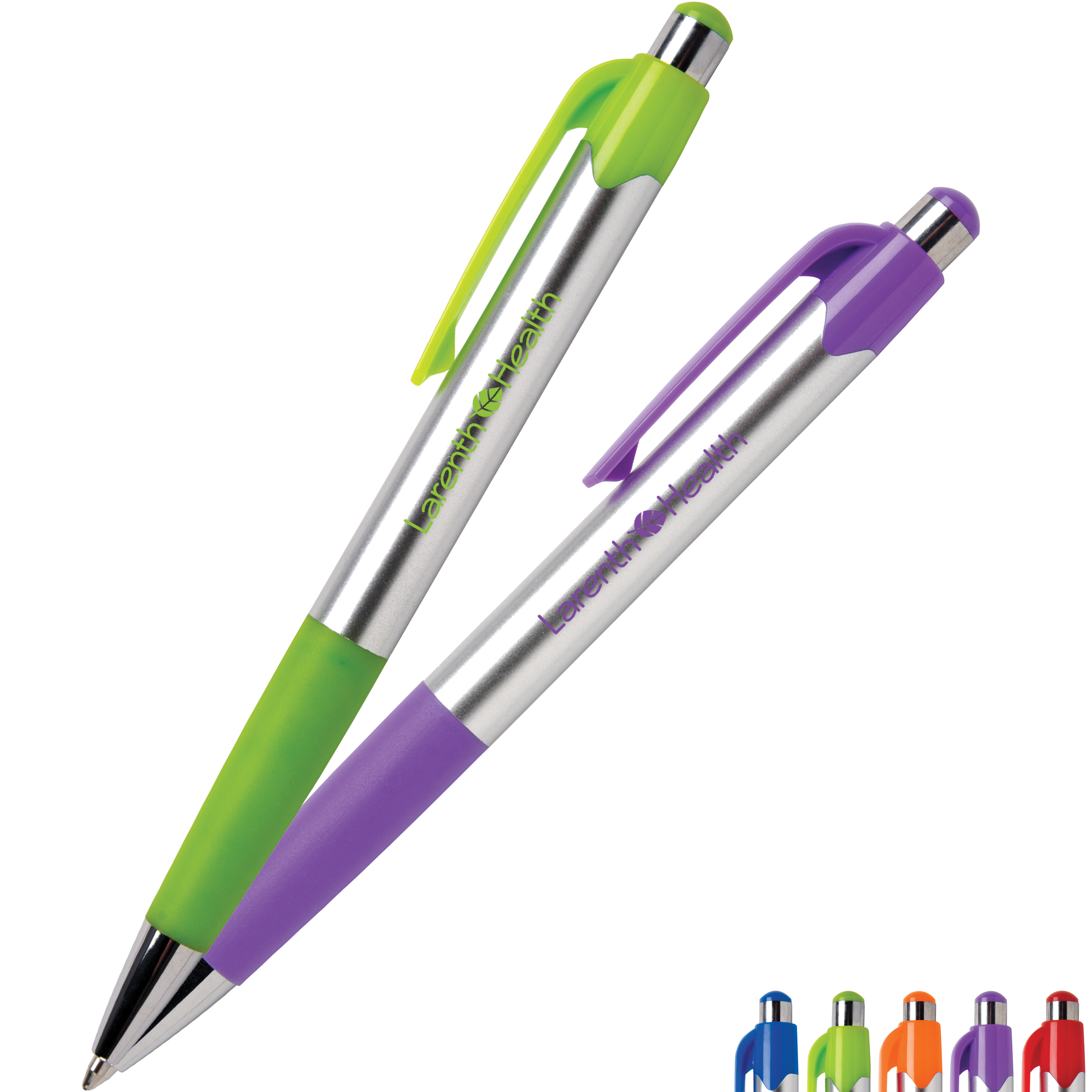 Product Photo 1 Mardi Gras Chrome Retractable Ballpoint Pen