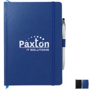 Crown Journal with Pen/Stylus, 6" x 8.5" - BT8015