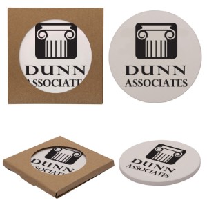 Round Absorbent Stone Coaster - IL6231