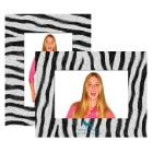 Photo 8 Zebra Theme Paper Easel Frames