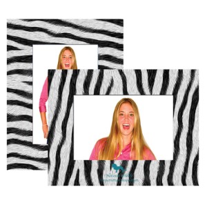 Zebra Theme Paper Easel Frames - IL6244
