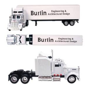 Die Cast Kenworth W900 Hauler Truck - WO1115