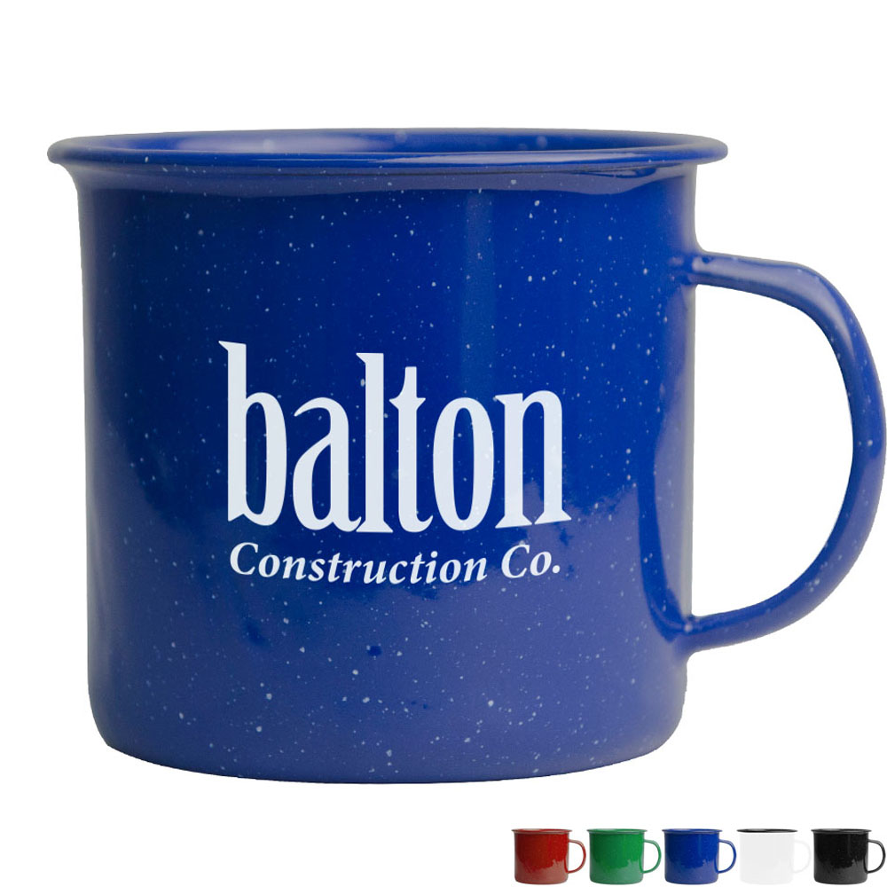 Product Photo 1 Happy Camper Metal Mug, 16oz.