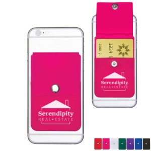 Snap Cell Phone Card Holder w/ packaging - IL6273