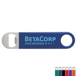 Color Wrapped Classic Paddle Bottle Opener - IL6287