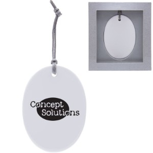 Oval Ceramic Ornament - IL6904