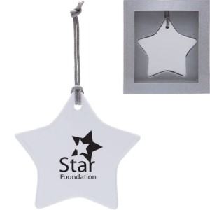 Star Ceramic Ornament - IL6905
