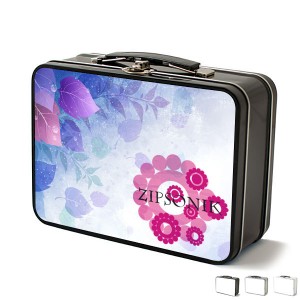 Thin Retro Metal Lunch Box - TK1301